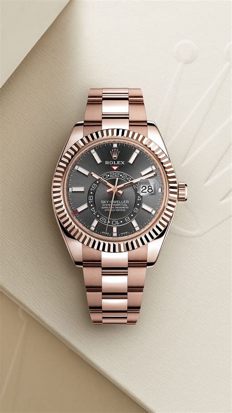 Rolex Sky-Dweller everose gold